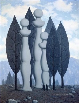 Rene Magritte Painting - the art of conversation 1950 1 Rene Magritte